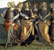 PERUGINO, Pietro Fresco in the Palazzo the prioris in Perugia, Italy oil on canvas